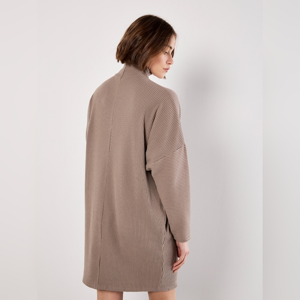 Thick Rib Cocoon Dress - Picture 3 of 6
